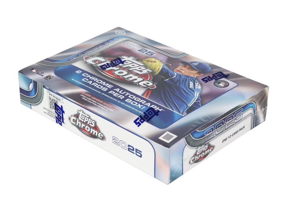 2025 TOPPS CHROME BASEBALL BREAKER&#39;S DELIGHT BOX