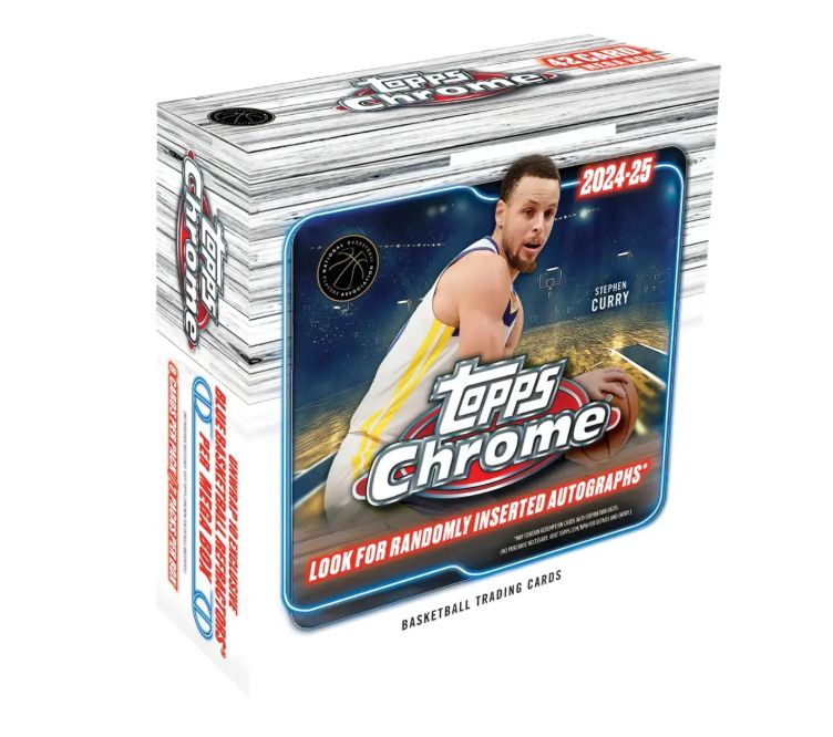 2024/25 TOPPS CHROME BASKETBALL MONSTER BOX
