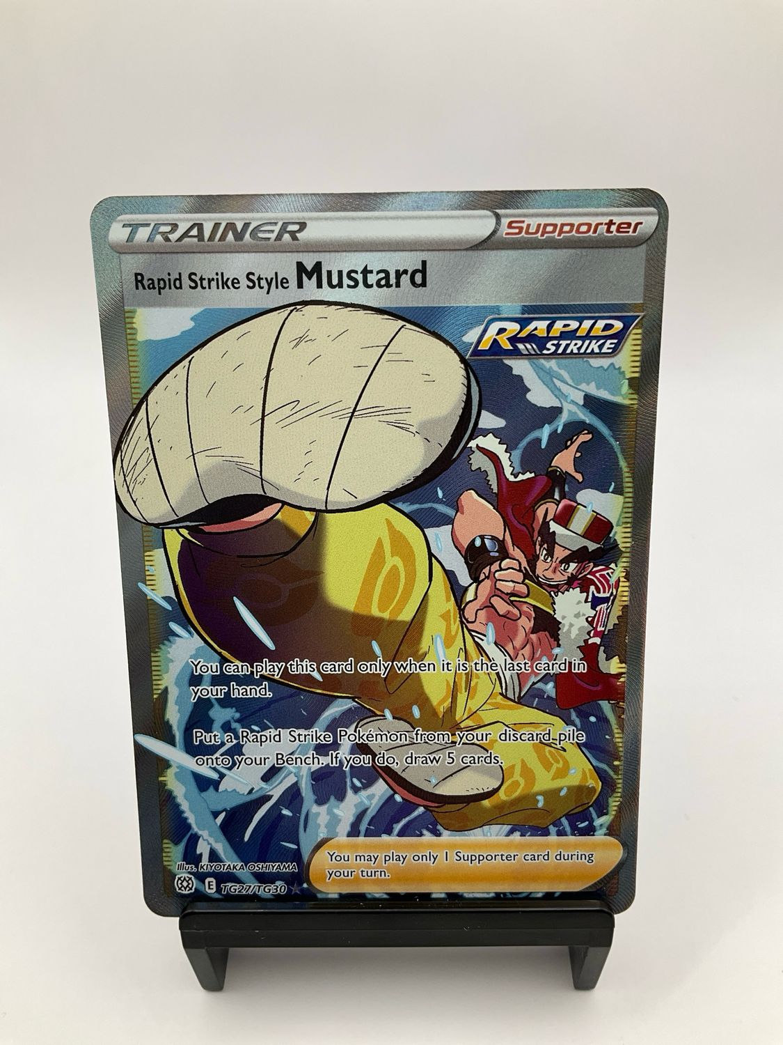 2022 Pokemon Rapid Strike Style Mustard  TG27/TG30