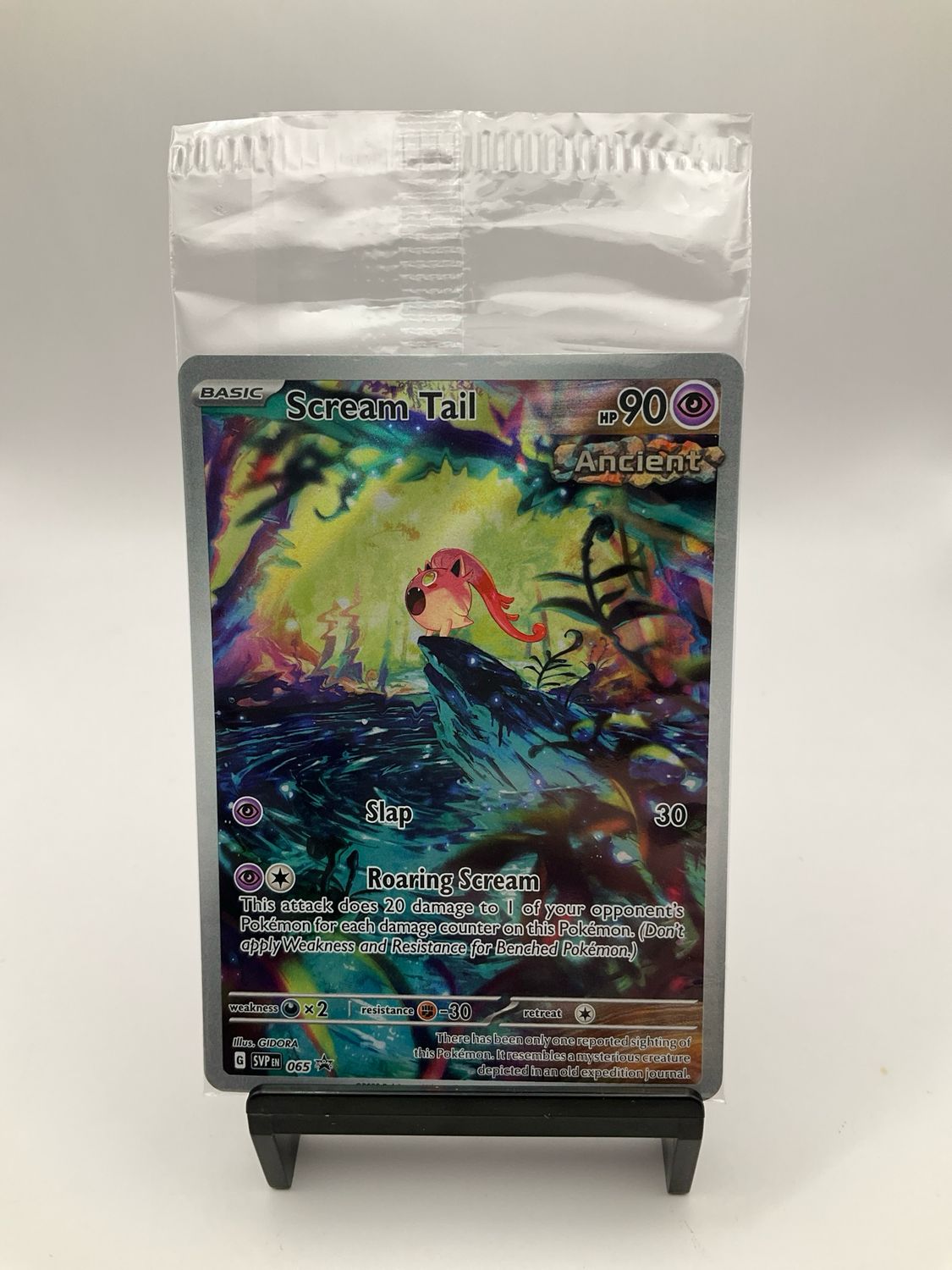 2023 Pokemon Scream Tail Black Star Promo 065 Sealed