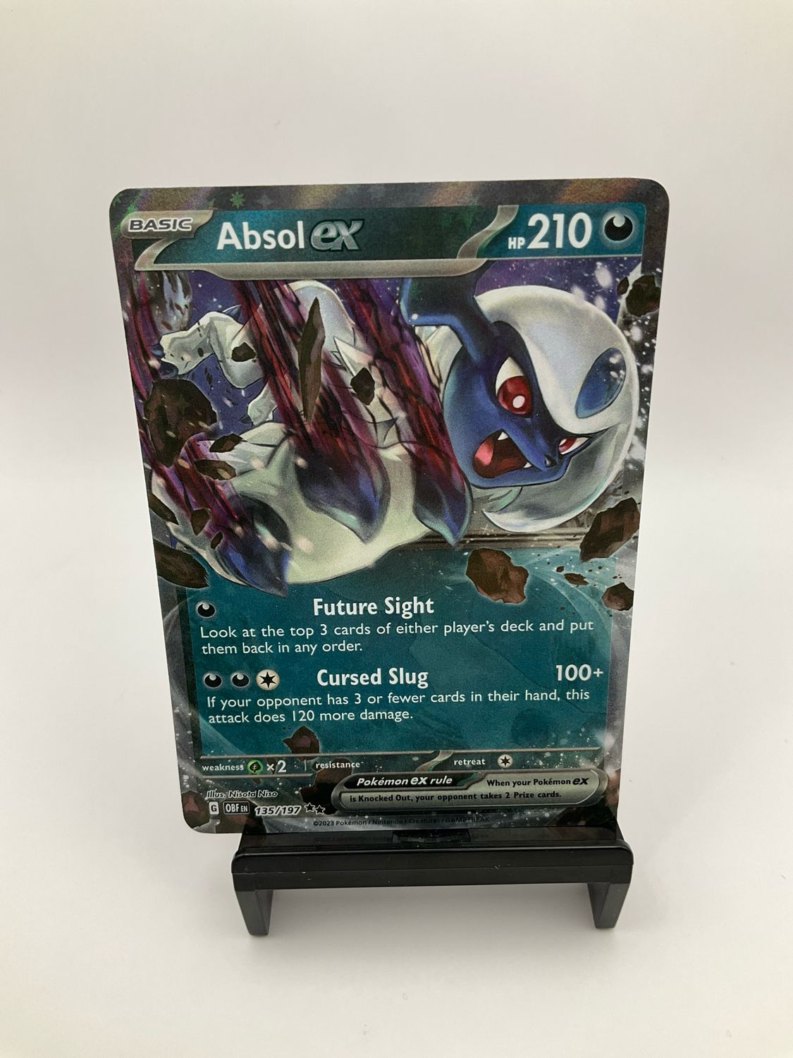 2023 Pokemon Absol Ex 135/197