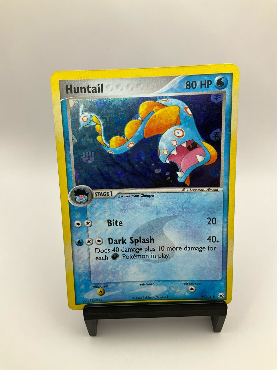 2004 Pokemon Huntail 19/101 Holo