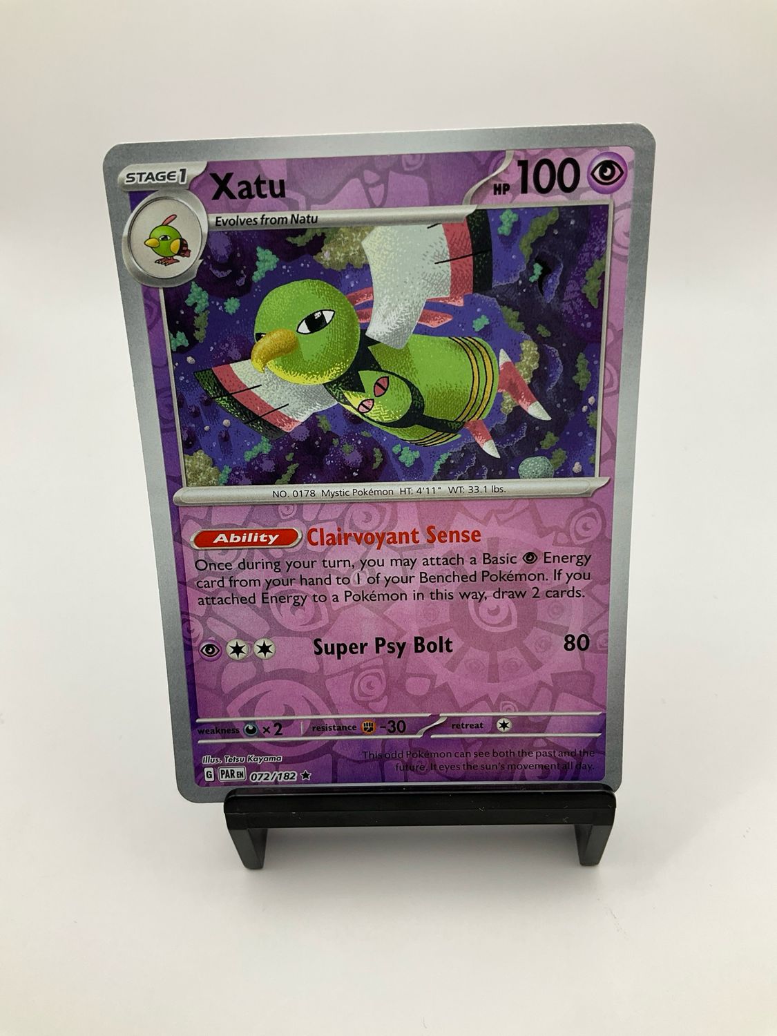 2023 Pokemon Xatu 072/182