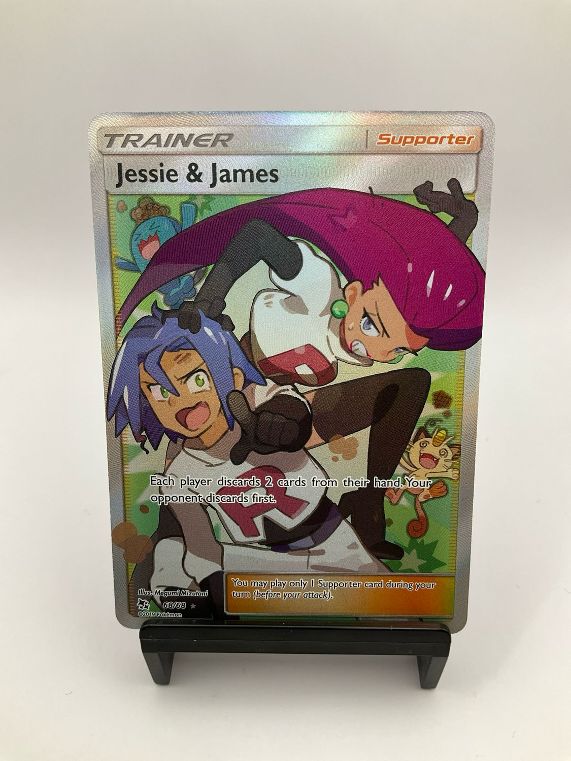 2019 Pokemon Jessie &amp; James 68/68