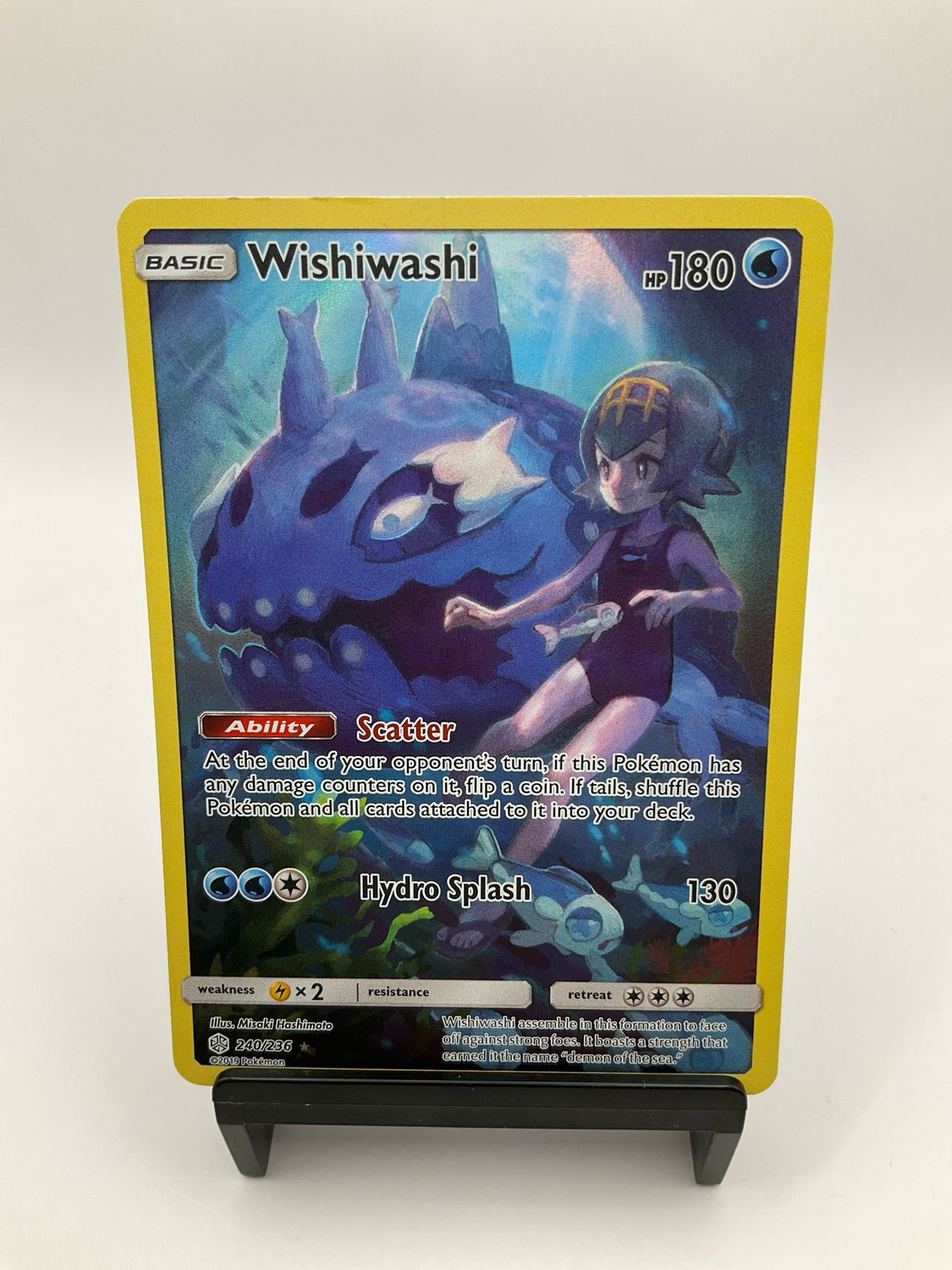 2019 Pokemon Wishiwashi 240/236