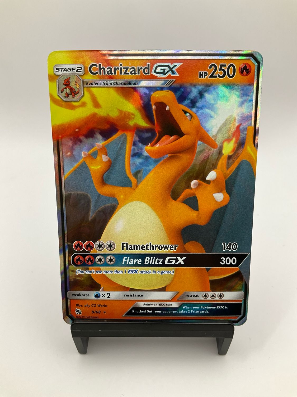 2019 Pokemon Charizard GX 9/68