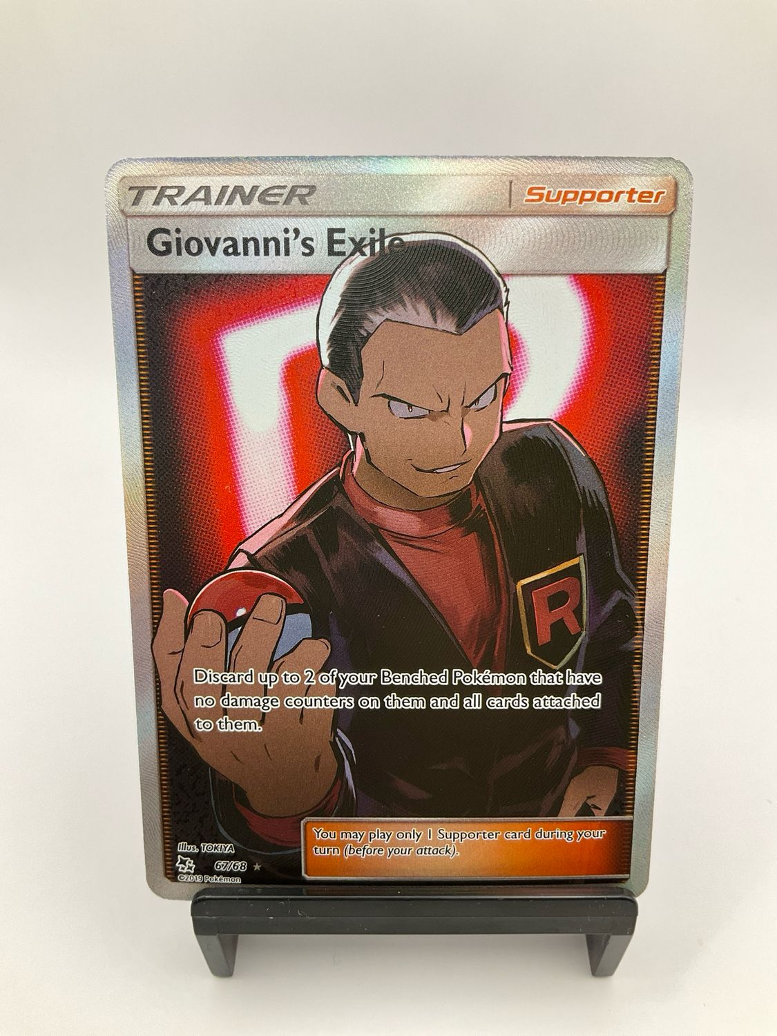 2019 Pokemon Giovanni&#39;s Exile 67/68