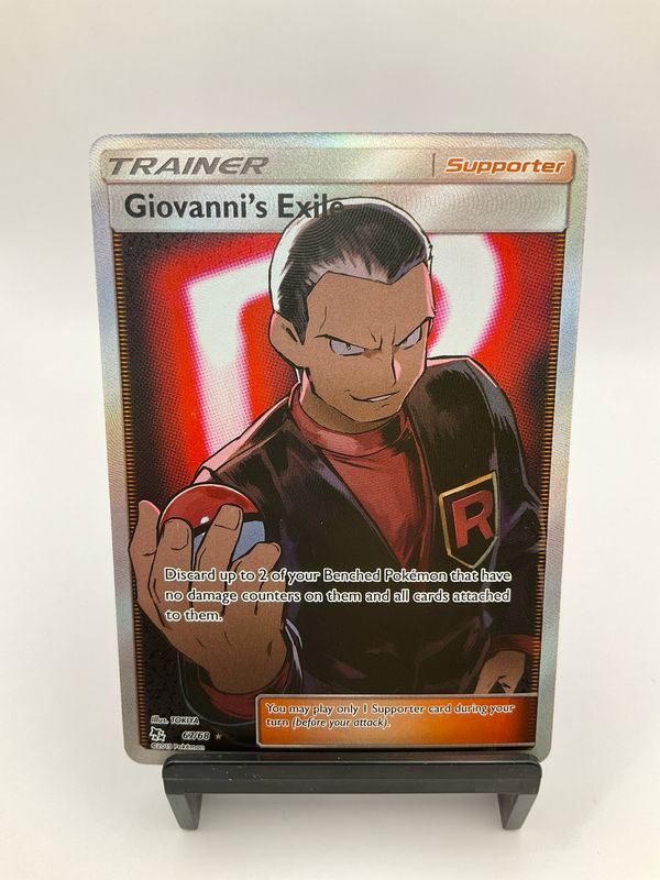 2019 Pokemon Giovanni&#39;s Exile 67/68