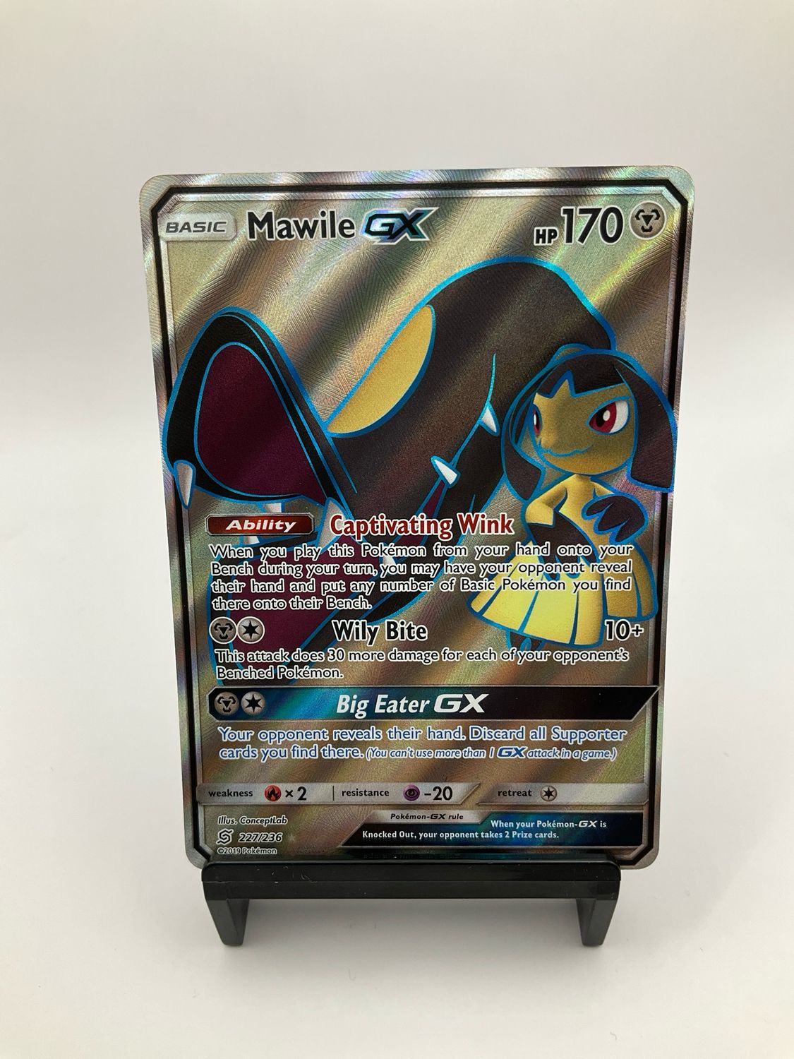 2019 Pokemon Mawile GX 227/236