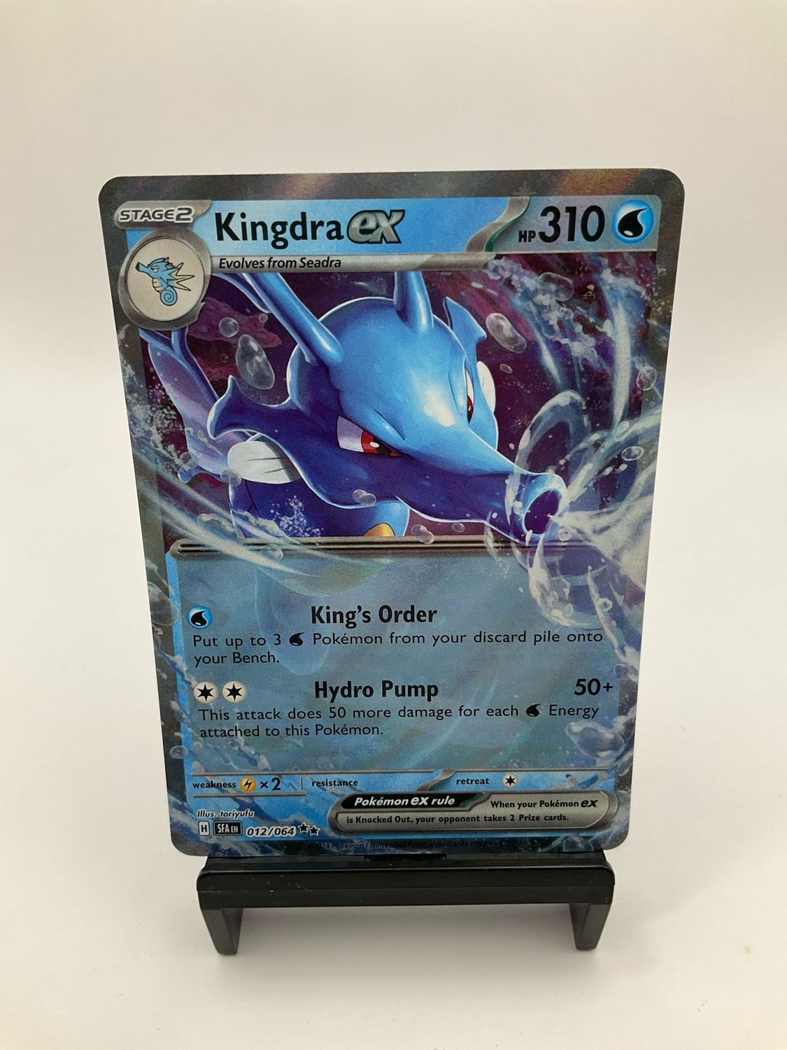 2024 Pokemon Kingdra Ex 012/064