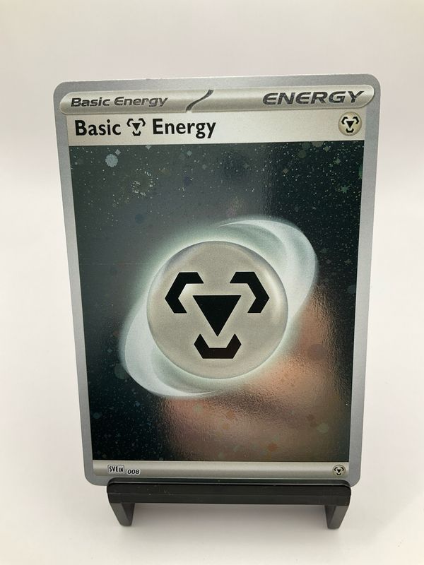 2023 Pokemon BASIC ENERGY METAL 151 Cosmos Holo 008