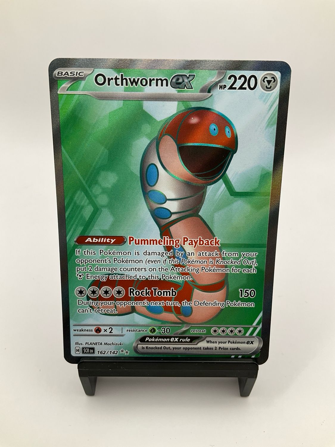 2024 Pokemon Orthworm Ex 162/142