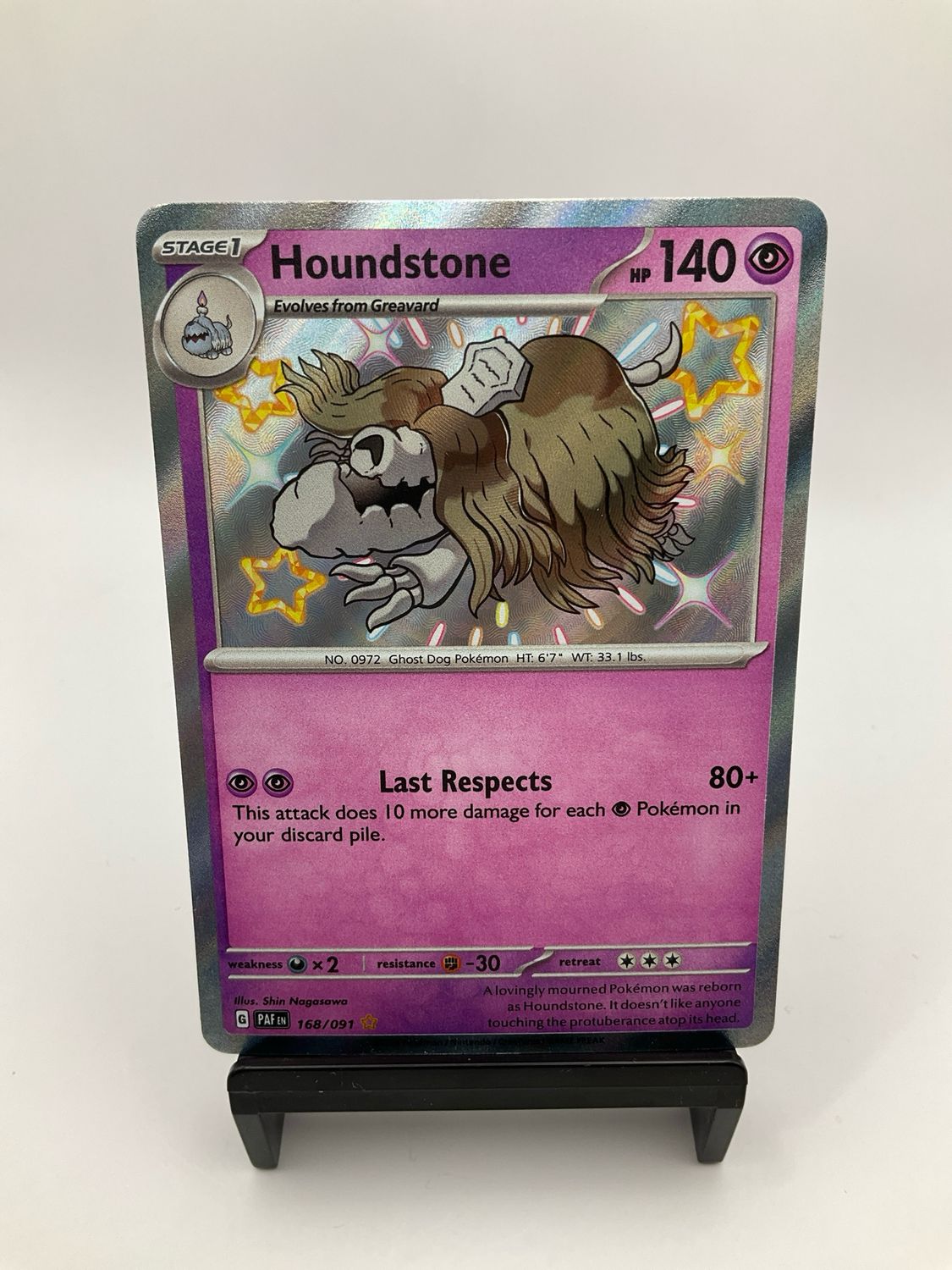 2024 Pokemon Houndstone 168/091