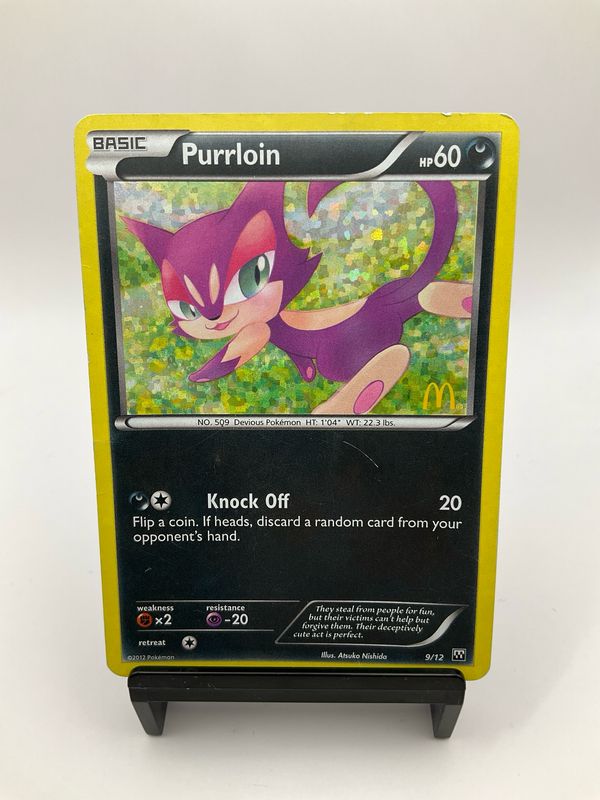 2012 Pokemon Purrloin Mcdonalds 9/12