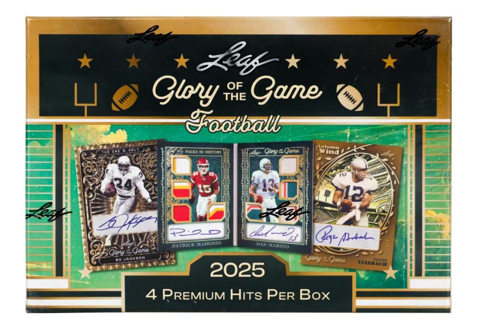 2025 Leaf Glory of the Game Football Box