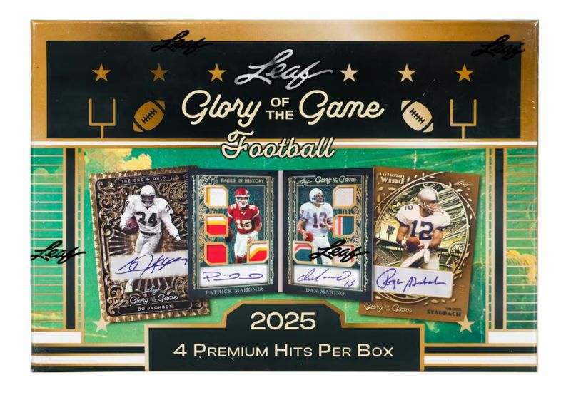 2025 Leaf Glory of the Game Football Box