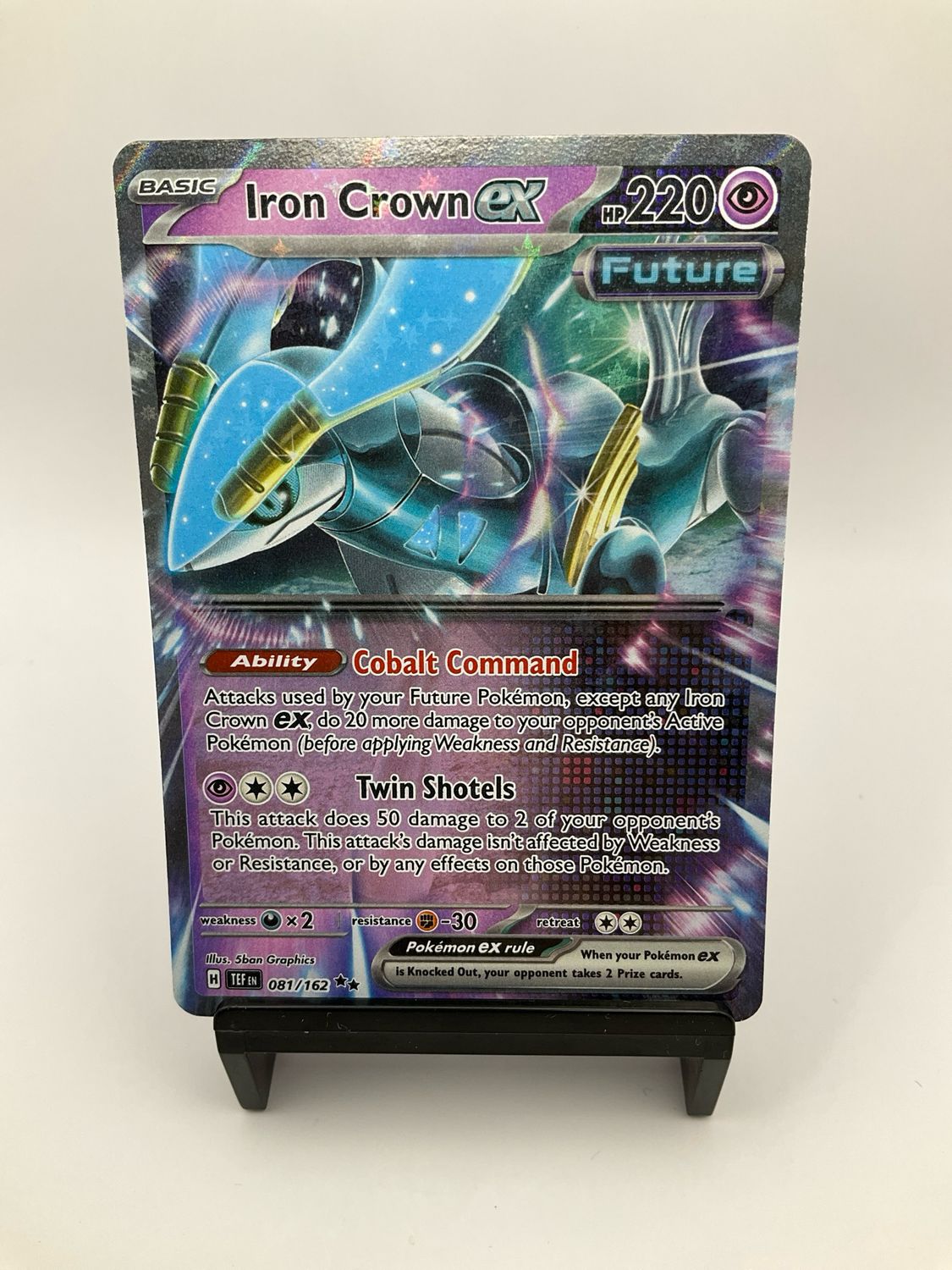 2024 Pokemon Iron Crown Ex 081/162