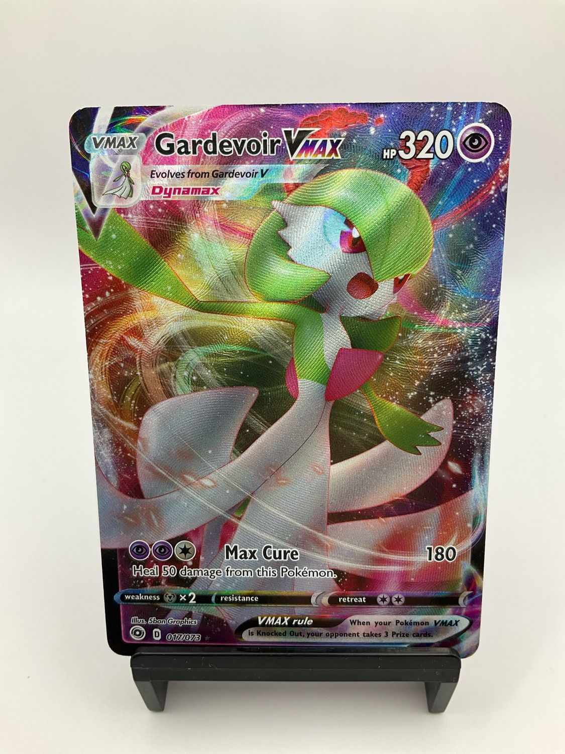 2020 Pokemon Gardevoir Vmax 017/073