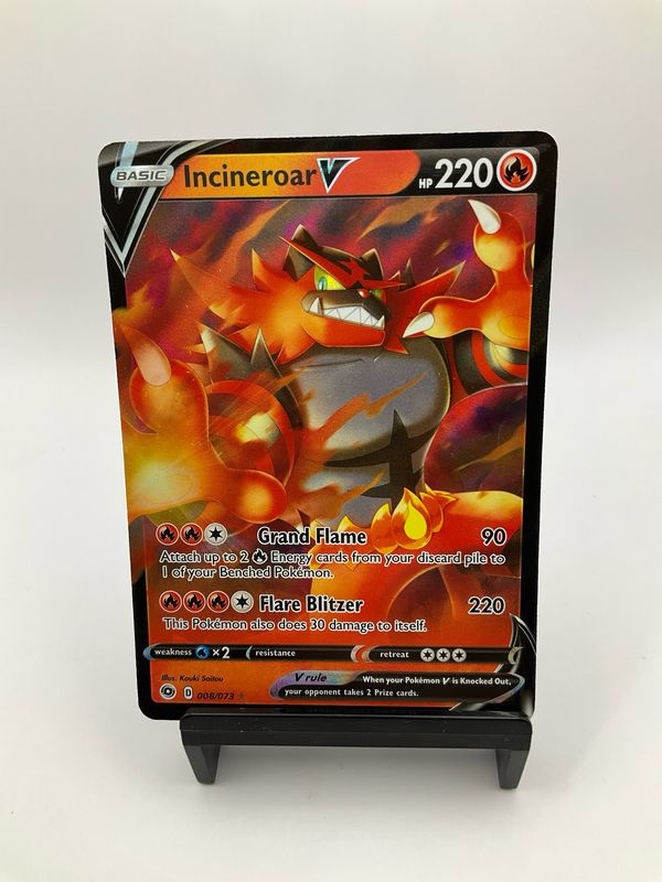 2020 Pokemon Incineroar V 008/073