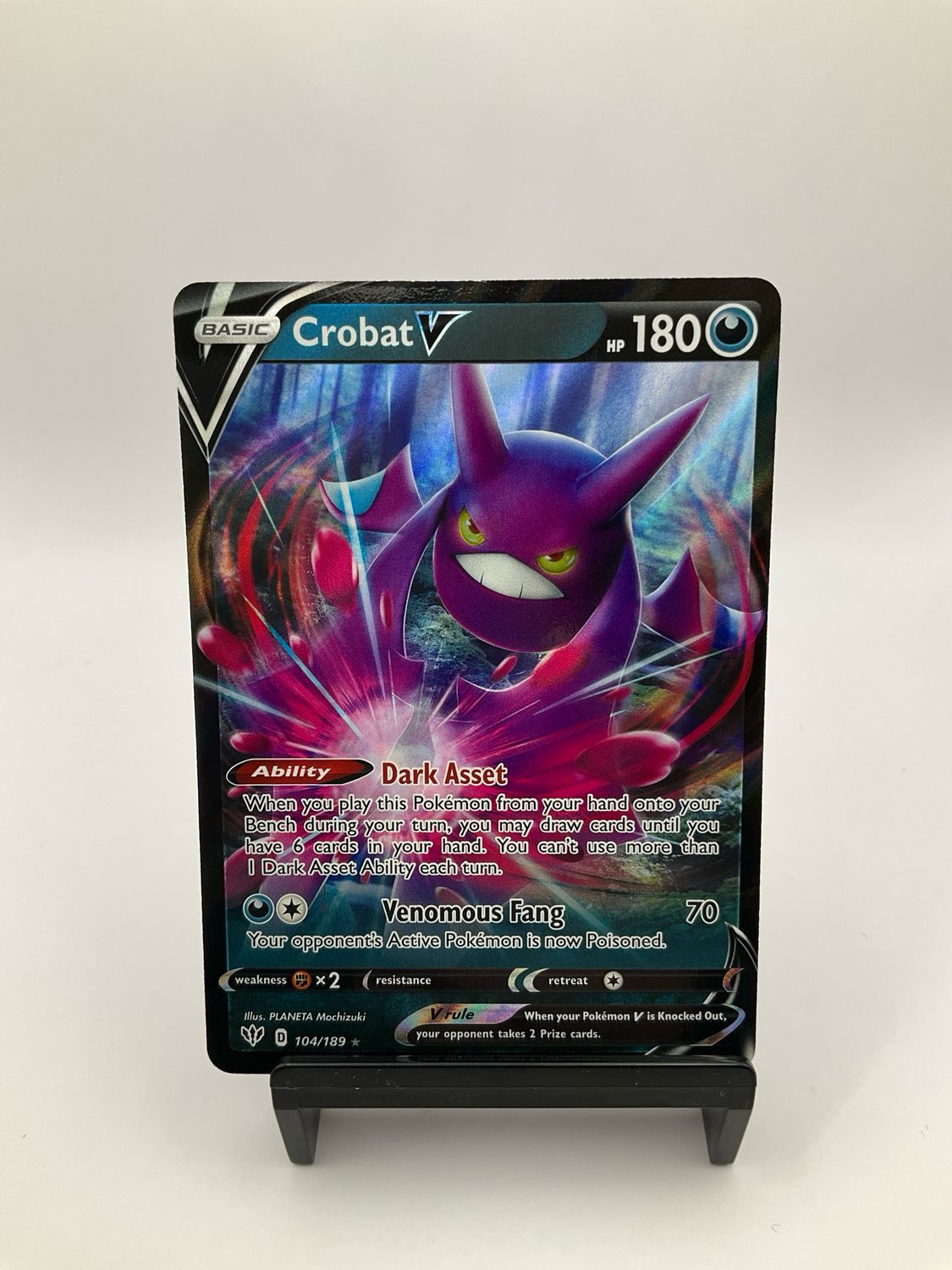 2020 Pokemon Crobat V 104/189