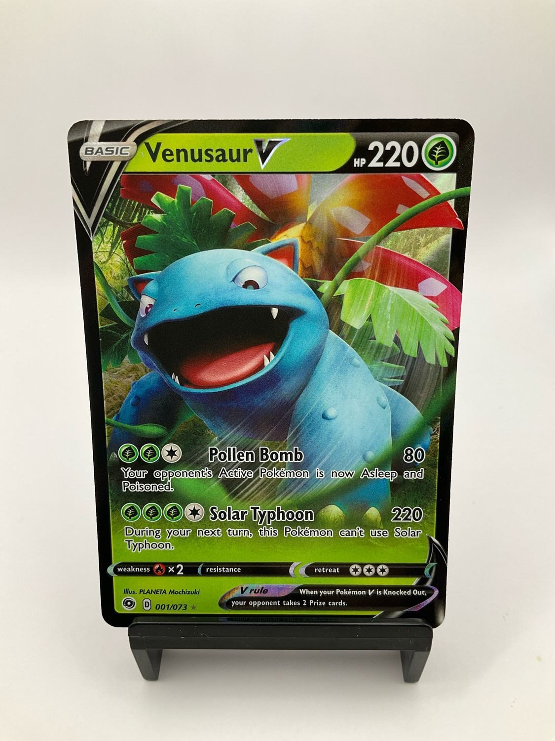 2020 Pokemon Venusaur V 001/073