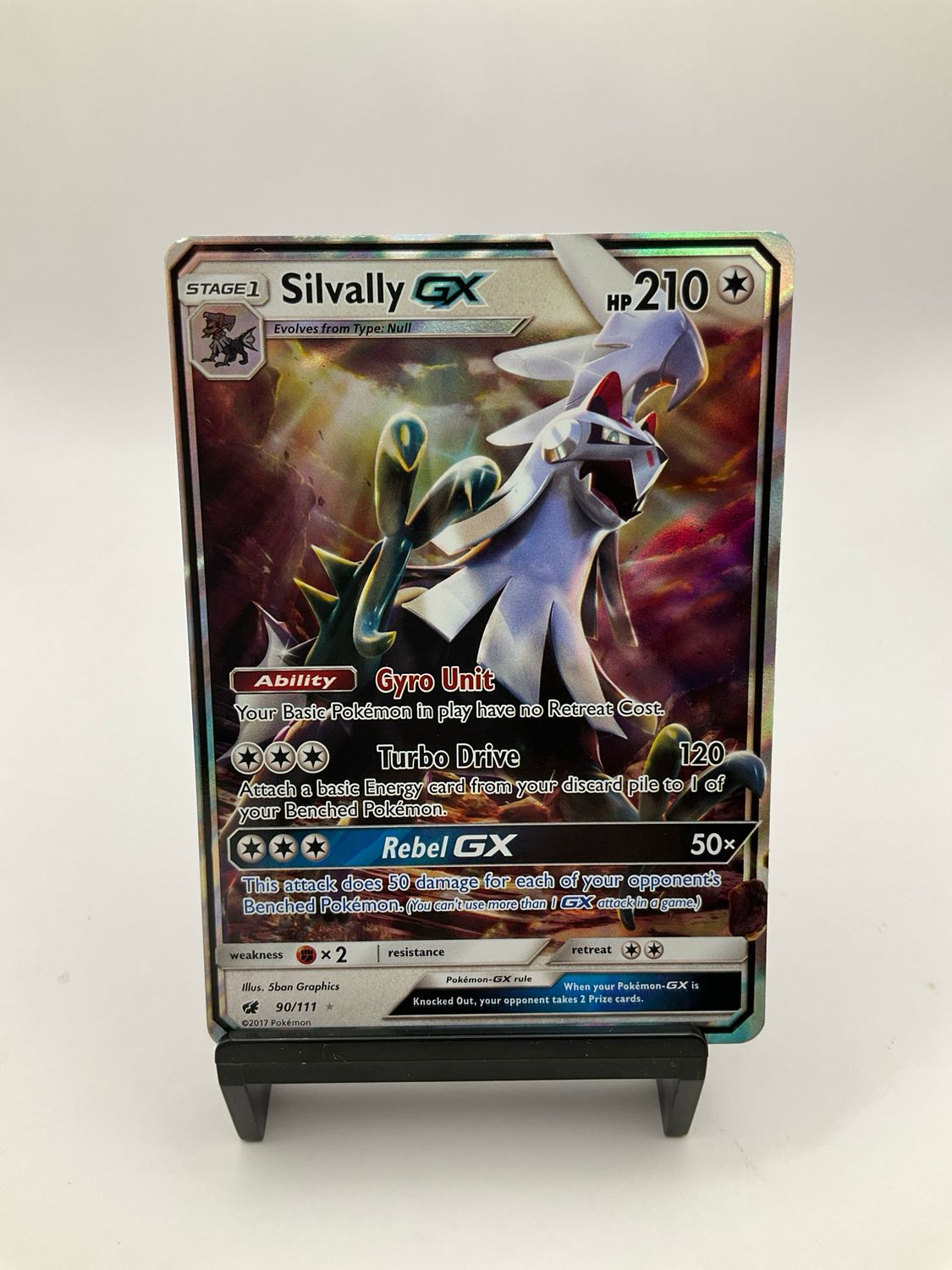 2017 Pokemon Silvally GX 90/111