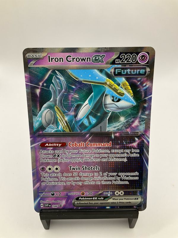 2024 Pokemon Iron Crown Ex 146 Black Star Promo