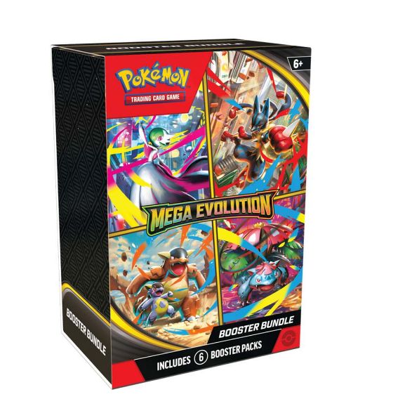 PRE-ORDER: POKEMON MEGA EVOLUTION BOOSTER BUNDLE