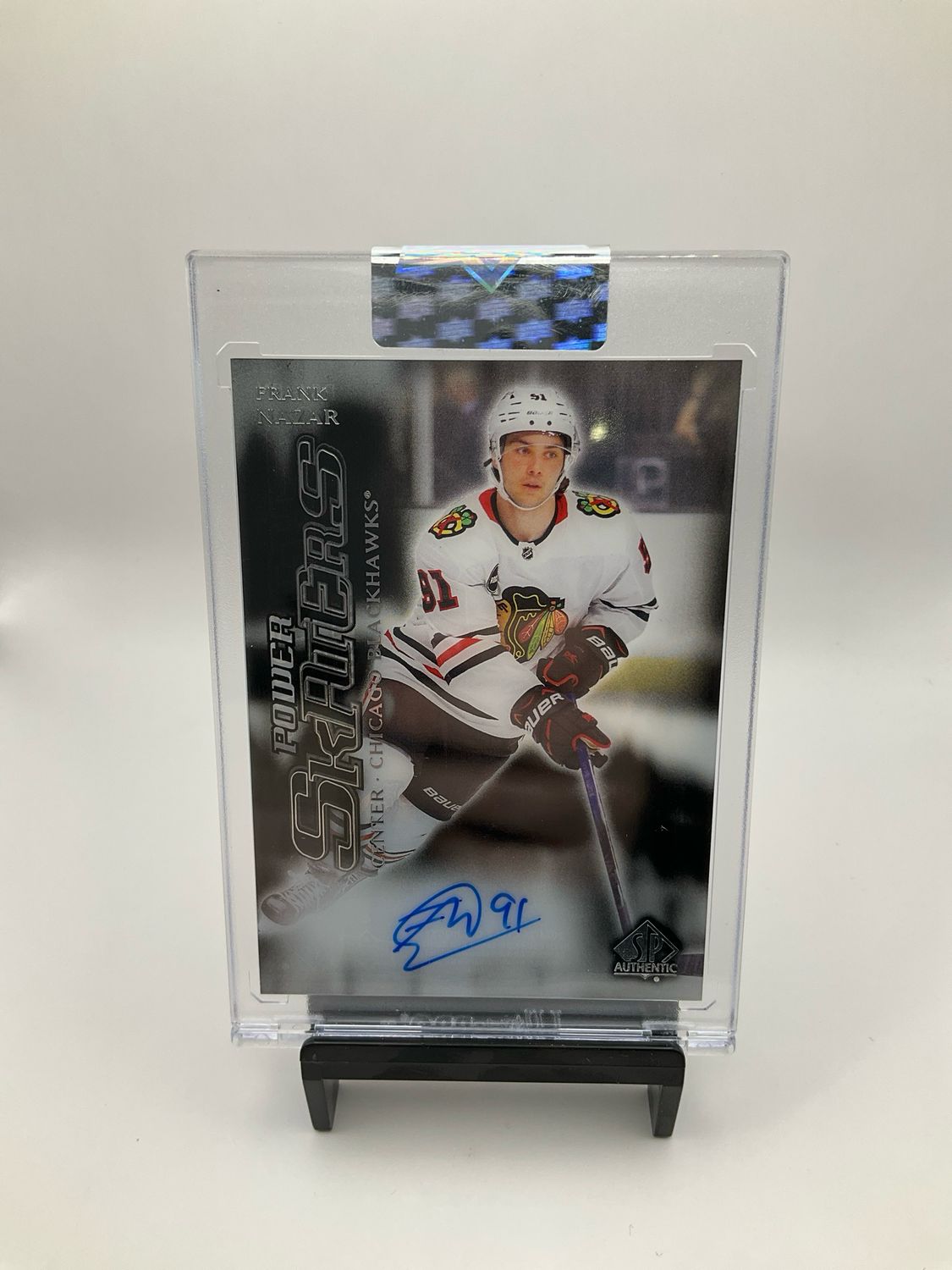 2024-25 Clear Cut Hockey Frank Nazar Power Skaters On Card Auto