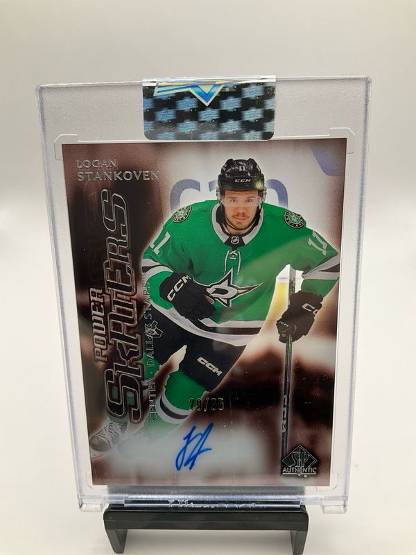 2024-25 Clear Cut Hockey Logan Stankoven No. PSA-LS 29/35 Auto
