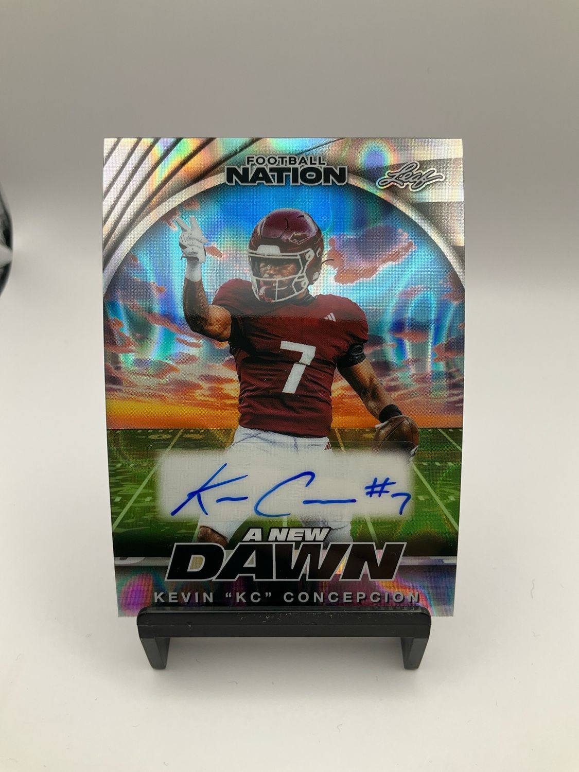2025 NATION FOOTBALL KEVIN "KC" CONCEPCION AUTO 6/15