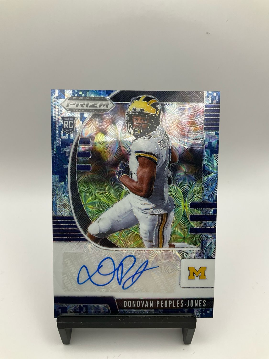 2020 PRIZM DRAFT PICKS DONOVAN PEOPLES-JONES AUTO 19/25