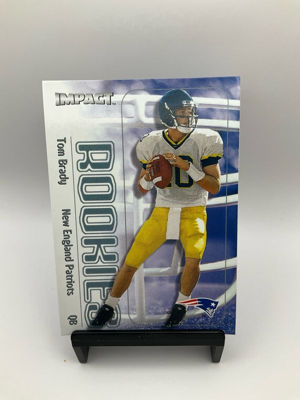 2000 FLEER IMPACT ROOKIES TOM BRADY
