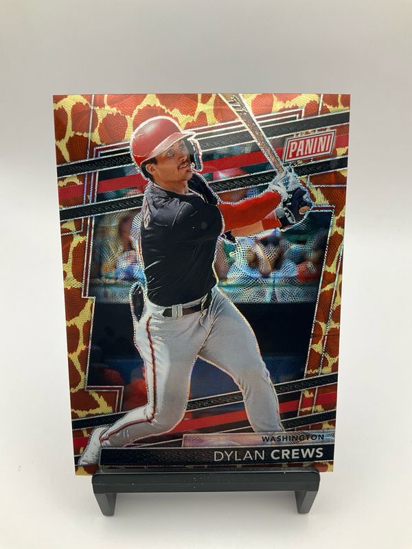 2024 PANINI THE NATIONAL DYLAN CREWS GIRAFFE