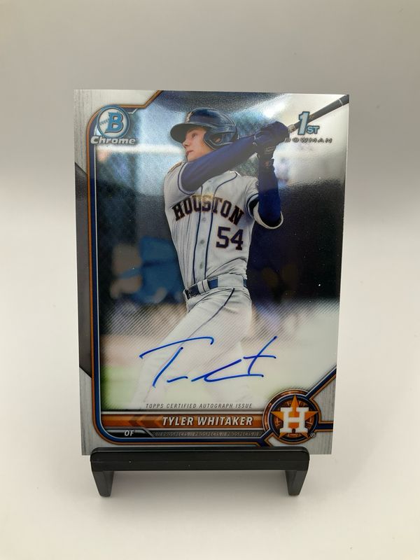 2022 BOWMAN CHROME TYLER WHITAKER 1ST BOWMAN AUTO