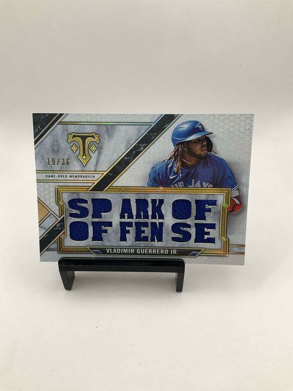 2021 TOPPS TRIBUTE VLADIMIR GUERRERO JR SPARK OF OFFENSE 19/36