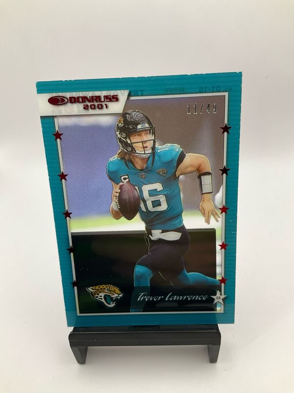 2021 DONRUSS TREVOR LAWRENCE ACETATE 11/49