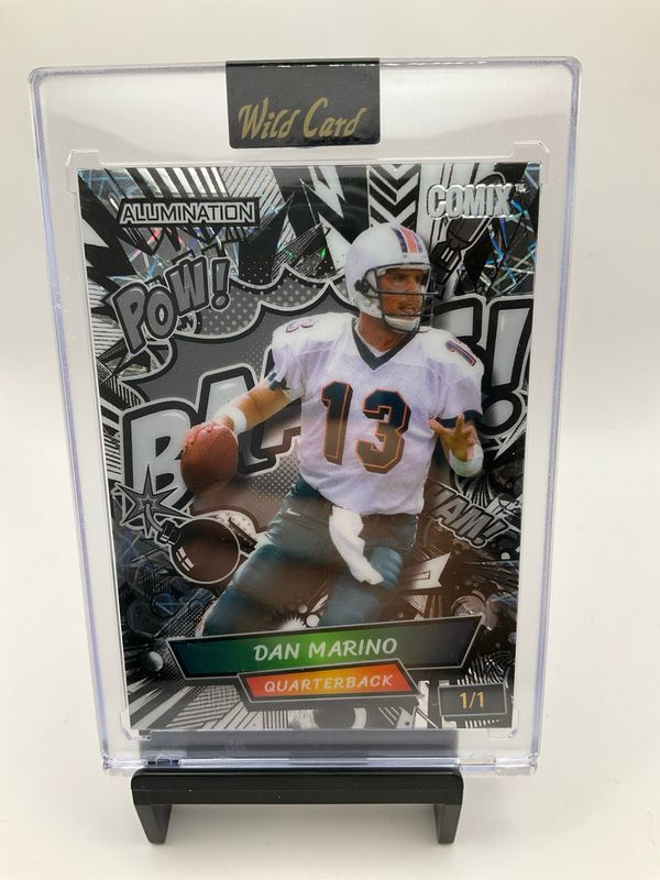 2024 WILD CARD ALUMINATION COMIX DAN MARINO 1/1