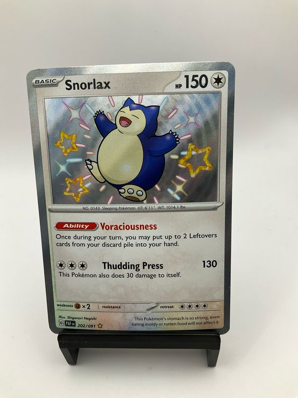 2024 POKEMON SNORLAX 202/091