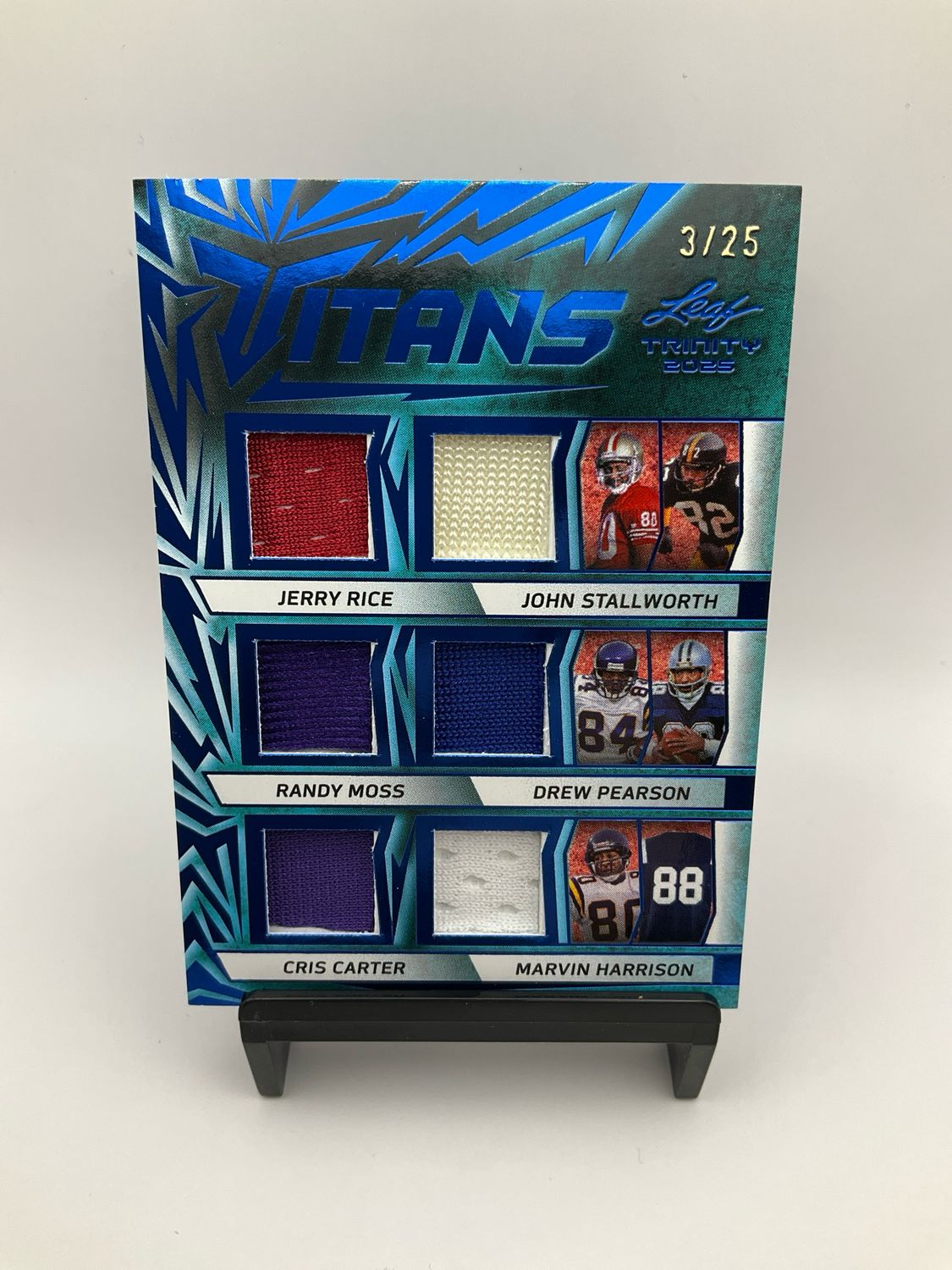 2025 LEAF TRINITY TITANS RICE/STALLWORTH/MOSS/PEARSON/CARTER/HARRISON 3/25