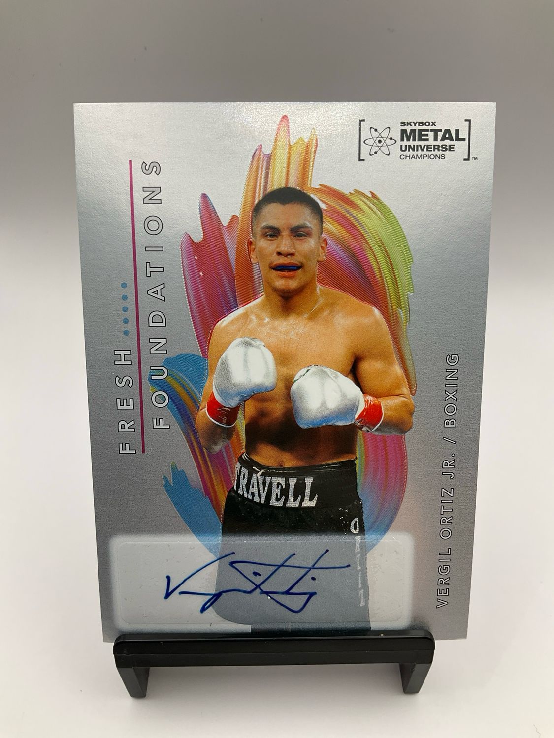 2022 UD SKYBOX METAL VERGIL ORTIZ JR AUTO 121/125