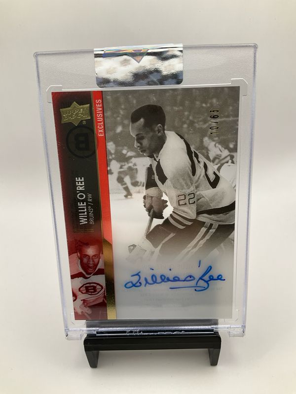 2021/22 UD WILLIE O'REE EXCLUSIVES AUTO 10/66