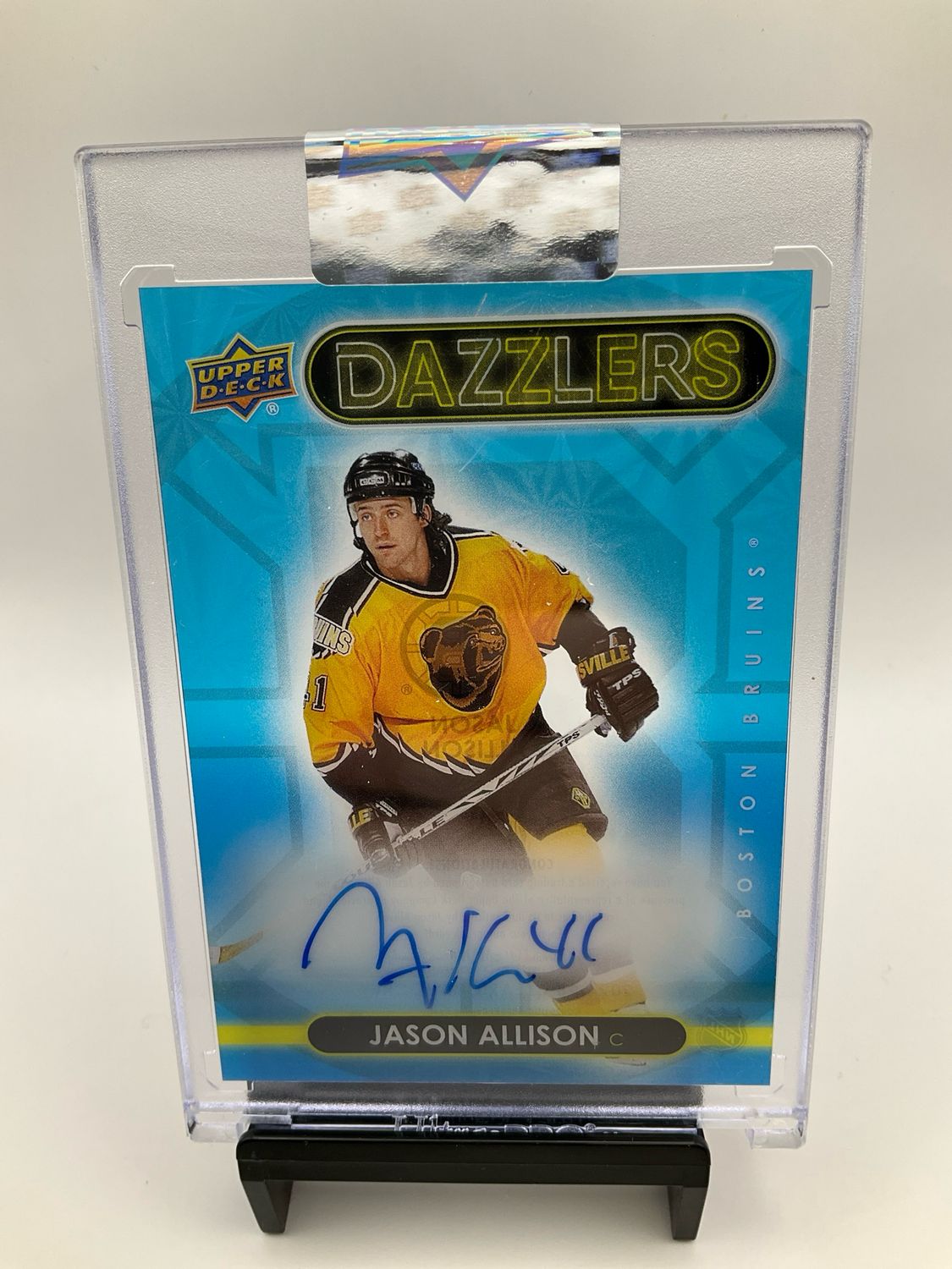 2024/25 CLEAR CUT DAZZLERS BLUE JASON ALLISON AUTO