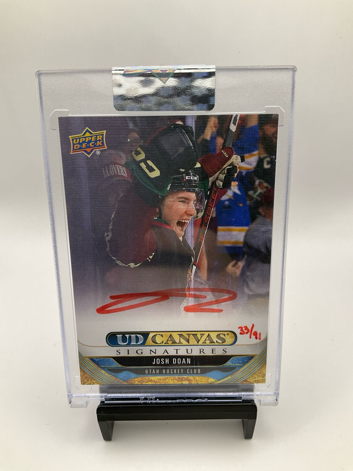 2024/25 UD CANVAS JOSH DOAN AUTO 33/91