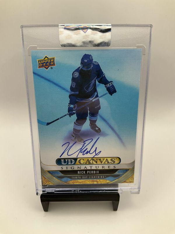 2024/25 CLEAR CUT UD CANVAS NICK PERBIX AUTO