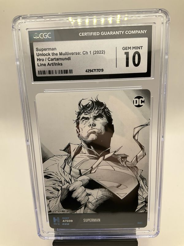 2023 UNLOCK THE MULTIVERSE CH.1 SUPERMAN CGC 10