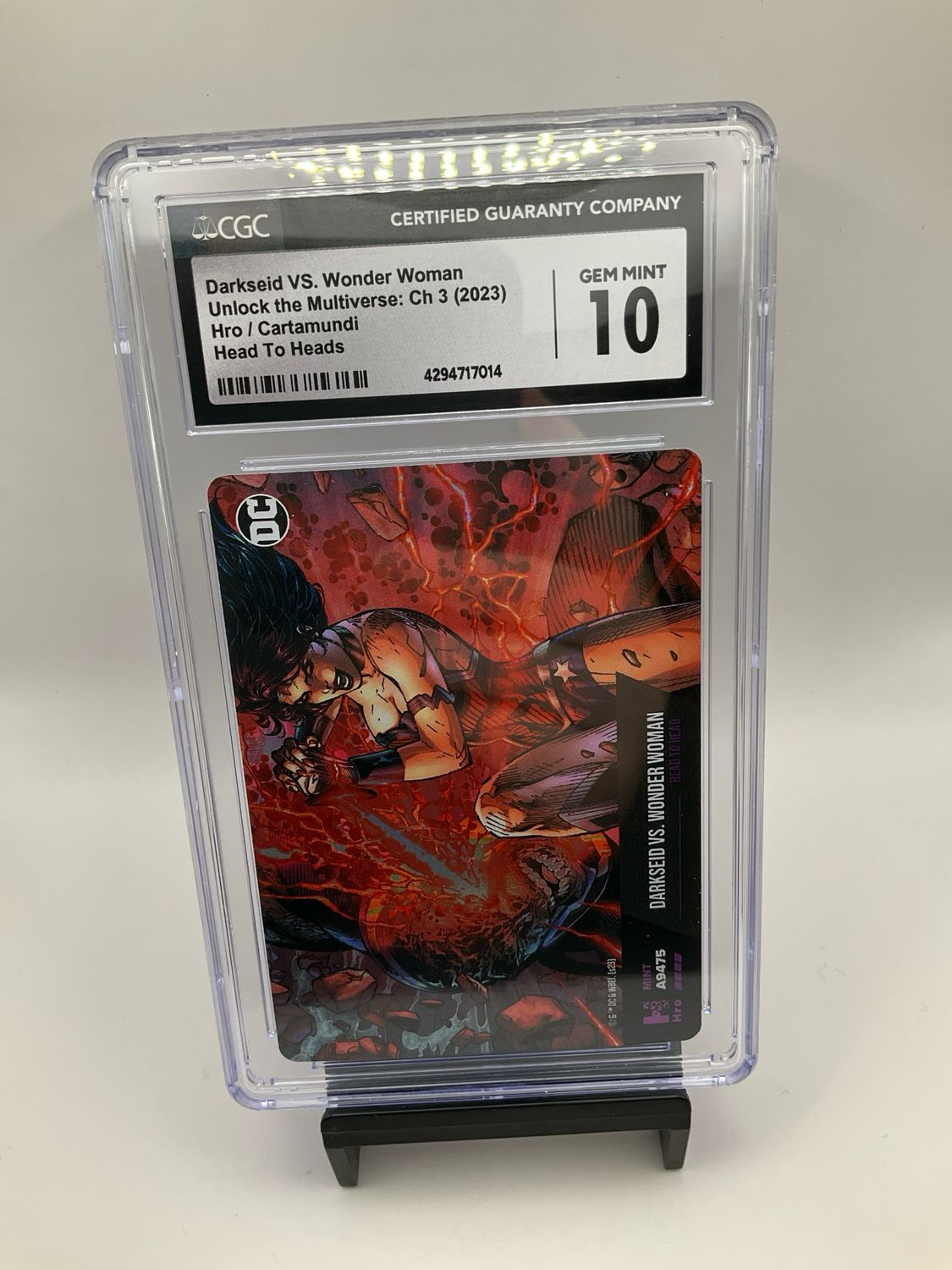 2023 UNLOCK THE MULTIVERSE CH.3 DARKSEID VS. WONDER WOMAN CGC 10