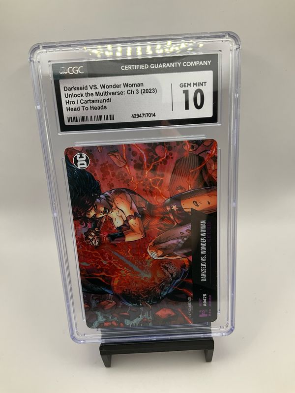 2023 UNLOCK THE MULTIVERSE CH.3 DARKSEID VS. WONDER WOMAN CGC 10