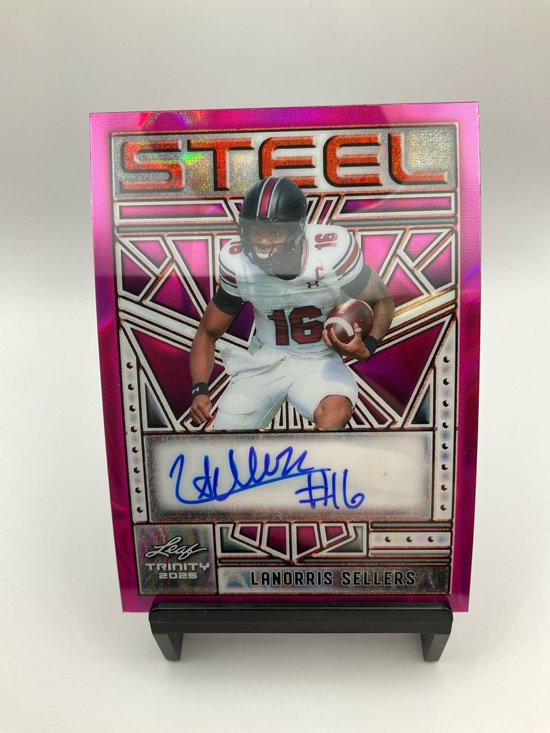 2025 TRINITY STEEL LANORRIS SELLERS PINK AUTO 1/1