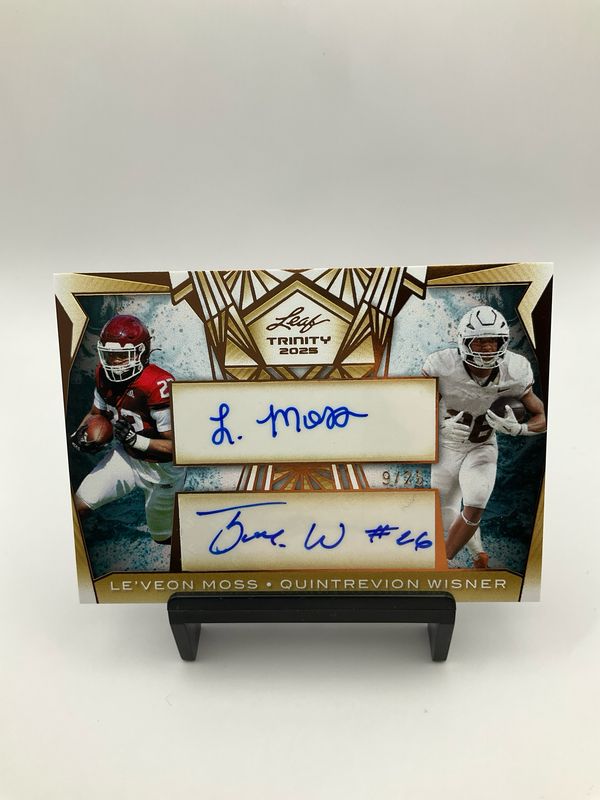2025 TRINITY LE'VEON MOSS/ QUINTREVION WISNER AUTO 9/25